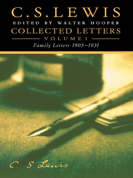 Title details for Collected Letters, Volume I by C. S. Lewis - Available
